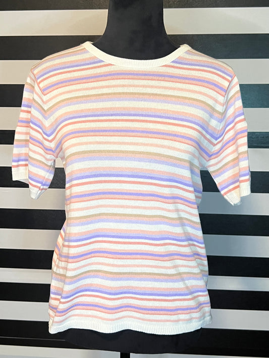 N Touch Pastel Striped Shirt