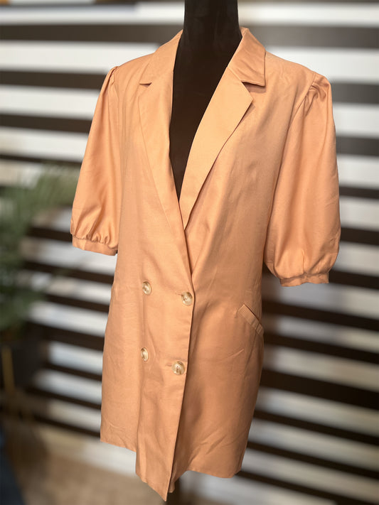 Plus Size Peachy Blazer