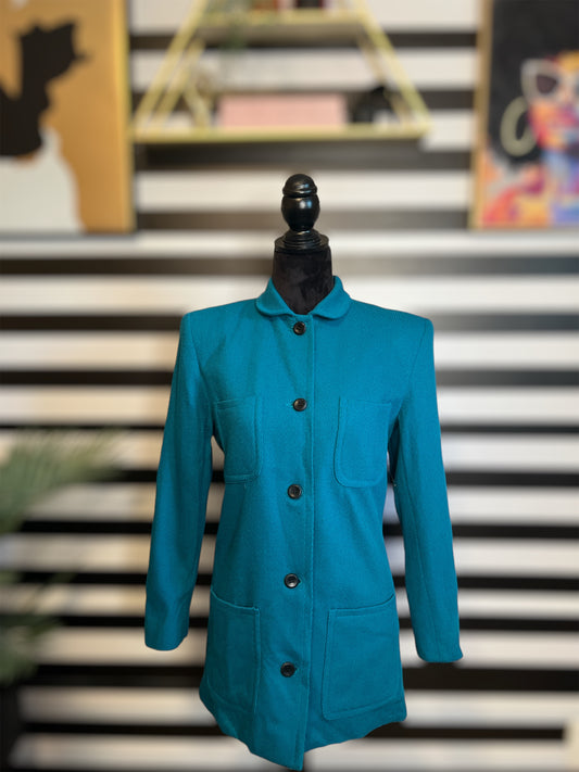 Blue Wool Jacket