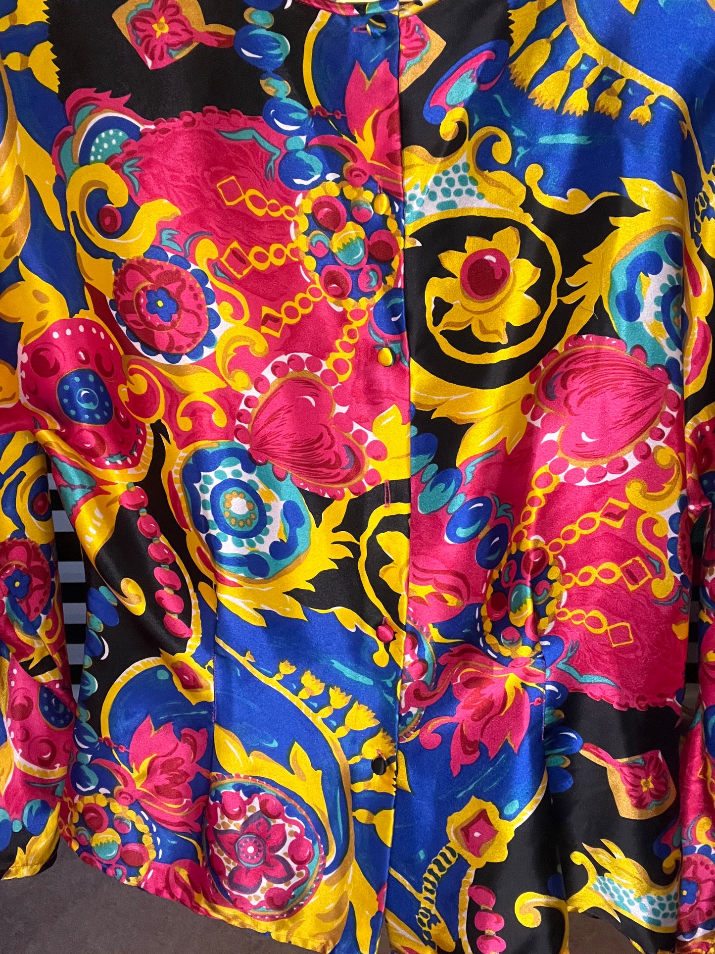 Vibrant Thing Silk Shirt