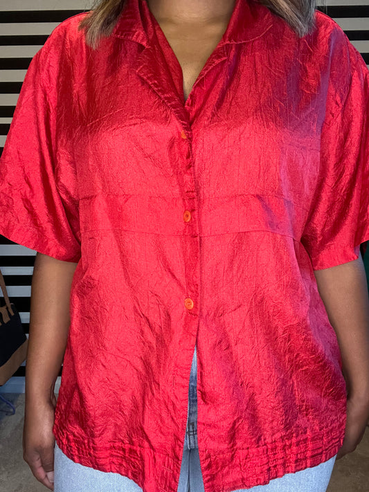 Red Compositions Vintage Shirt