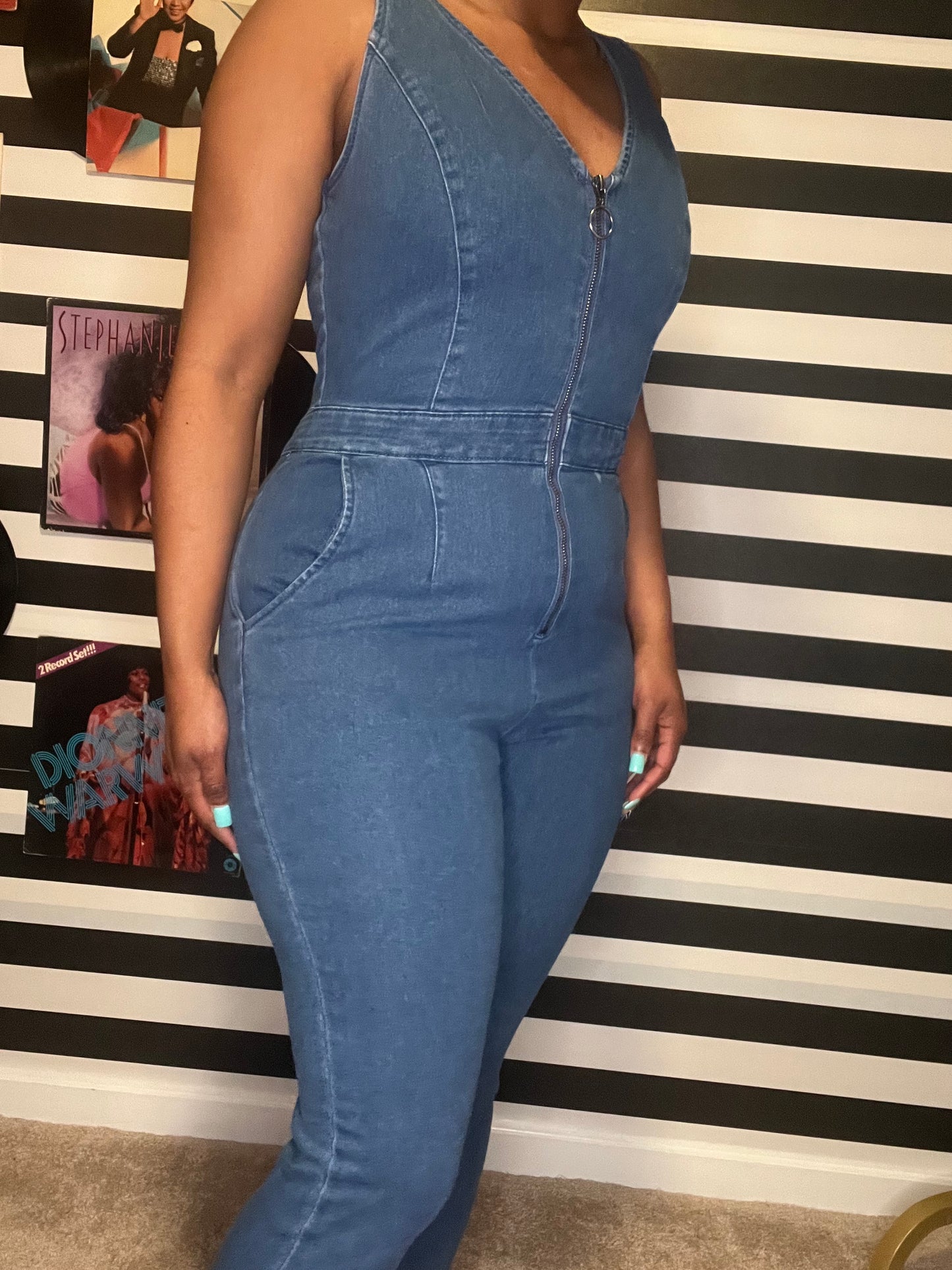 Denim Jumpsuit