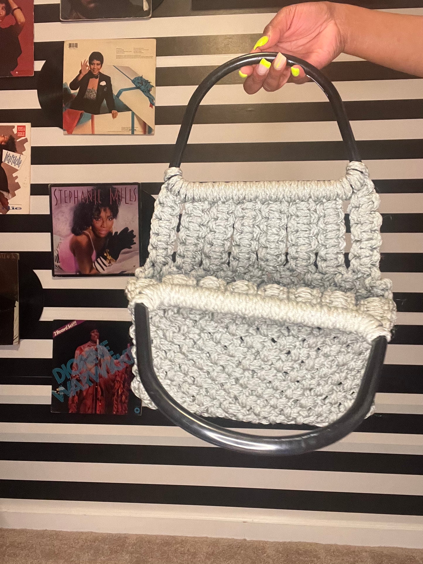 Handmade Knitted Purse