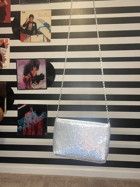 Silver Mesh Purse