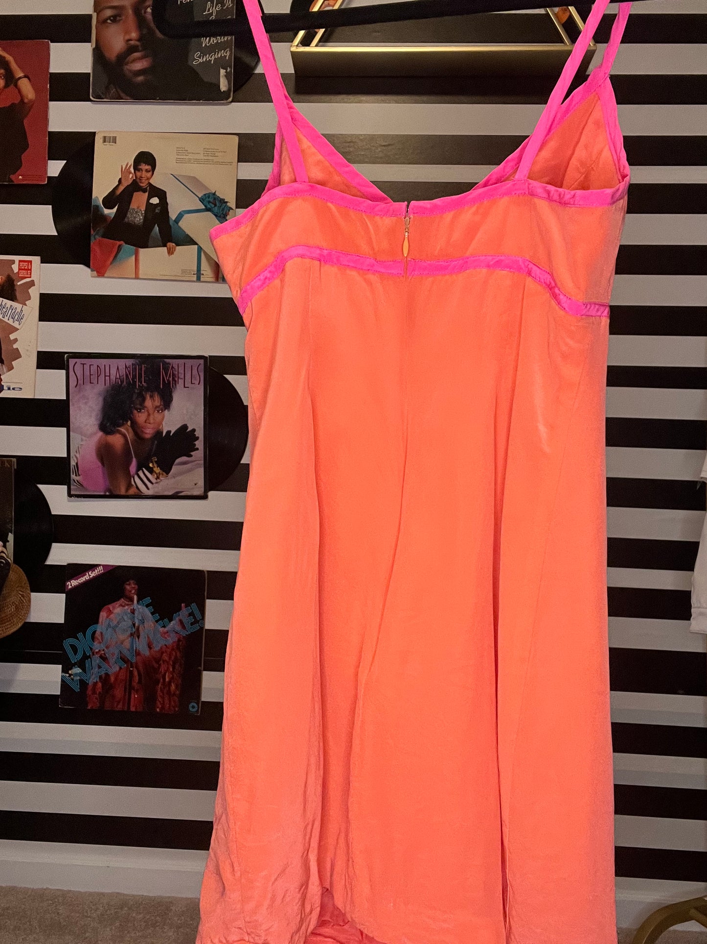 Daphne Orange and Pink Dress